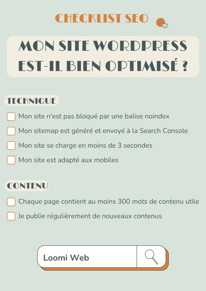 checklist seo page 1